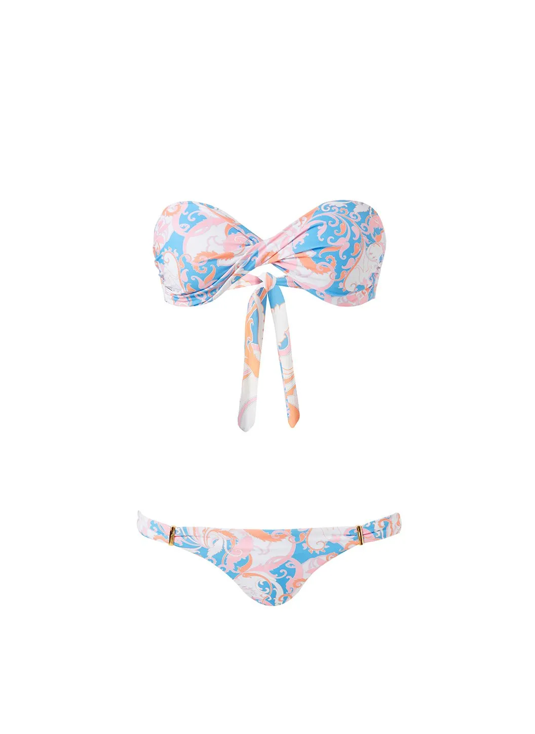 Martinique Baroque Blush Bikini Bottom sold by Melissa Odabash product image thumbnail 2