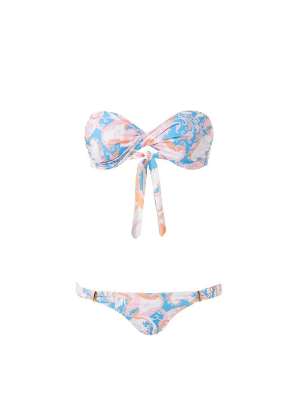 Martinique Baroque Blush Bikini made by Melissa Odabash