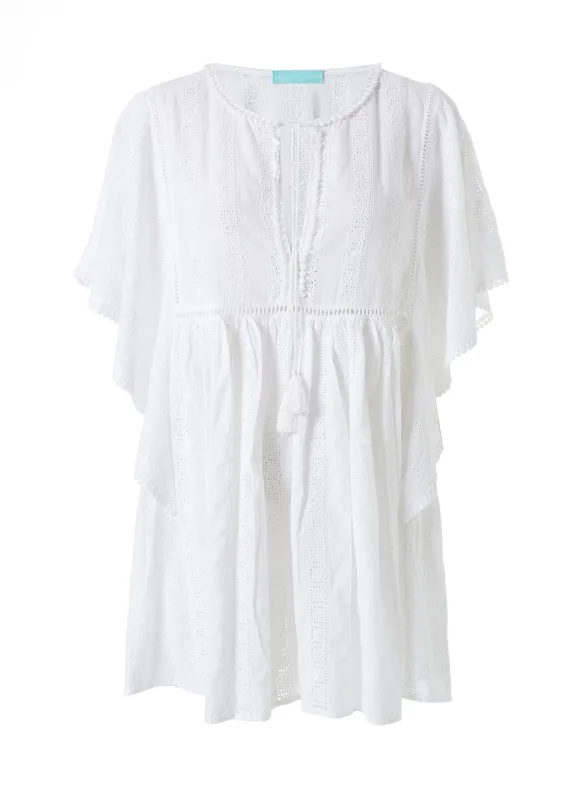 Brooke White Kaftan made by Melissa Odabash