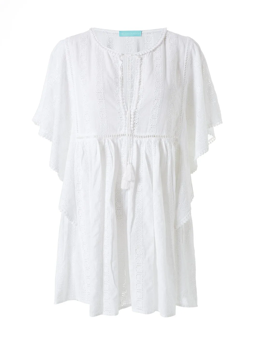 Brooke White Kaftan sold by Melissa Odabash