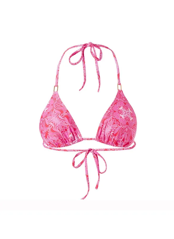 Cancun Carnival Bikini Top made by Melissa Odabash