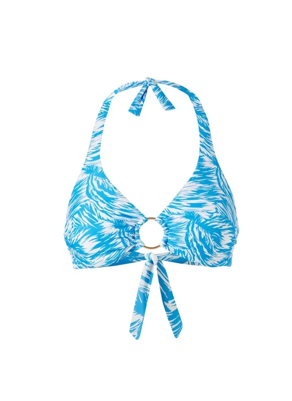 Brussels Splash Bikini Top made by Melissa Odabash