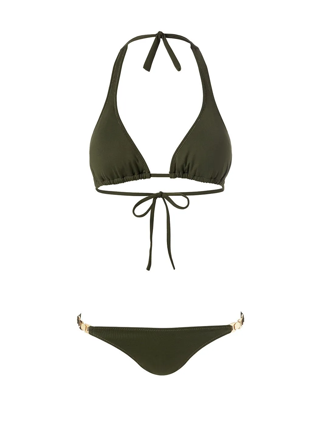 Athens Olive Bikini Top sold by Melissa Odabash product image thumbnail 2