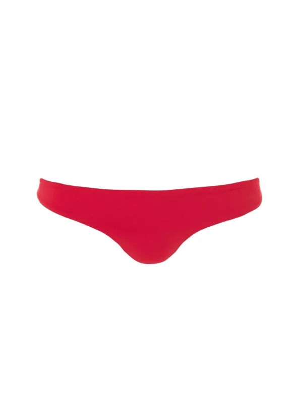 Bondi Red Bikini Bottom made by Melissa Odabash