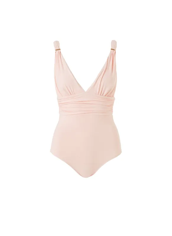 Panarea Blush Swimsuit made by Melissa Odabash