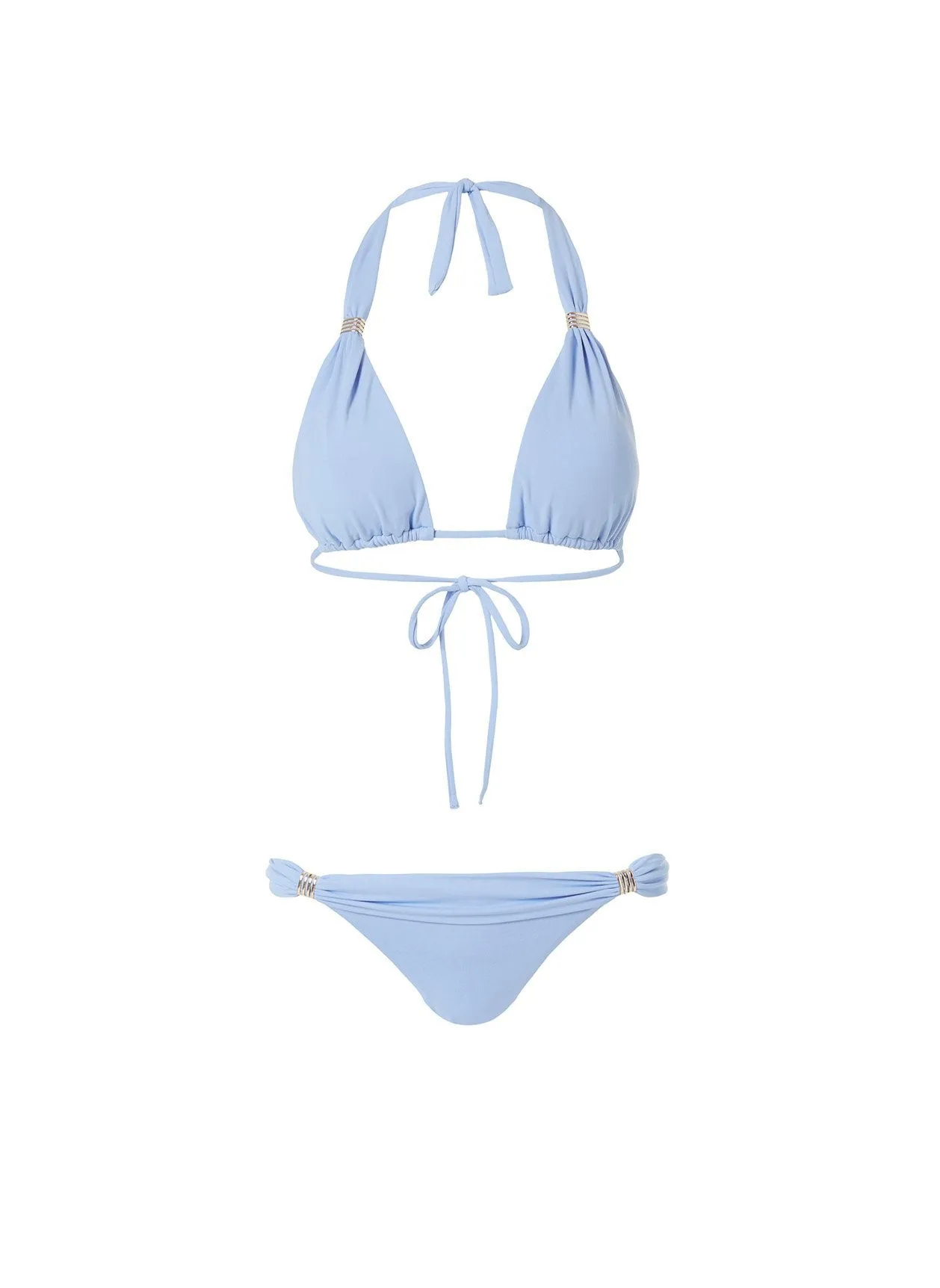 Grenada Cornflower Halterneck Bikini sold by Melissa Odabash