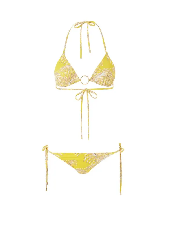 Miami Tropical Yellow Bikini made by Melissa Odabash