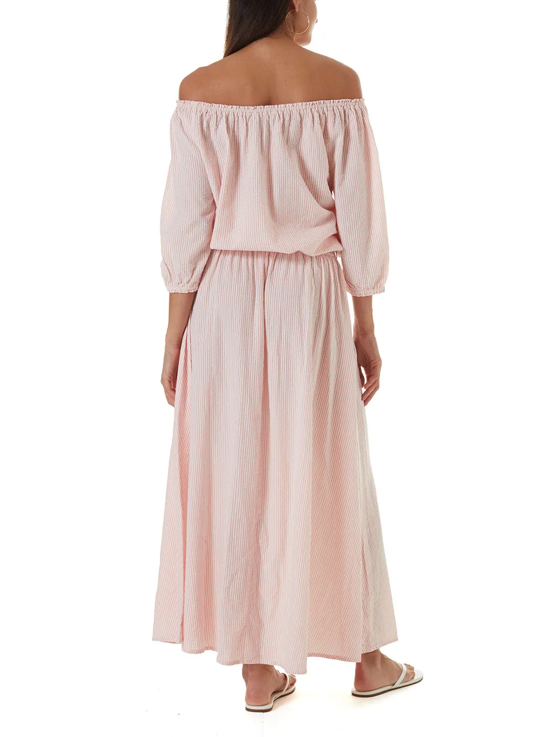 Danna Blush Stripe Top sold by Melissa Odabash product image thumbnail 5