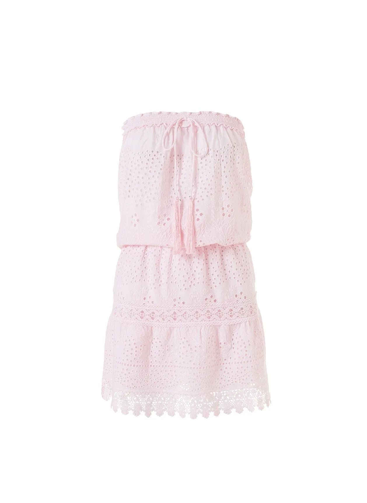 Iris Blush Short Dress sold by Melissa Odabash