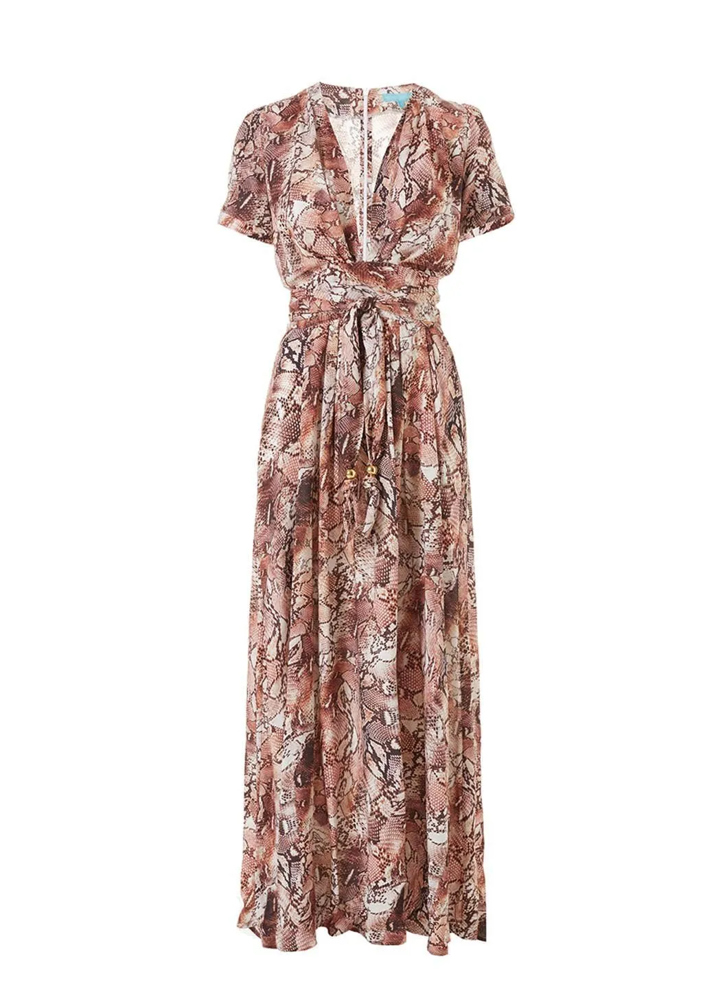 Lou Snake Long Dress sold by Melissa Odabash