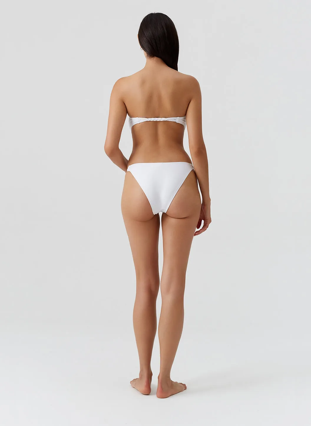 Memphis White Bikini Bottom sold by Melissa Odabash product image thumbnail 5
