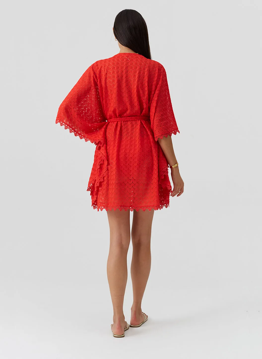 Petra Red Kaftan sold by Melissa Odabash product image thumbnail 5