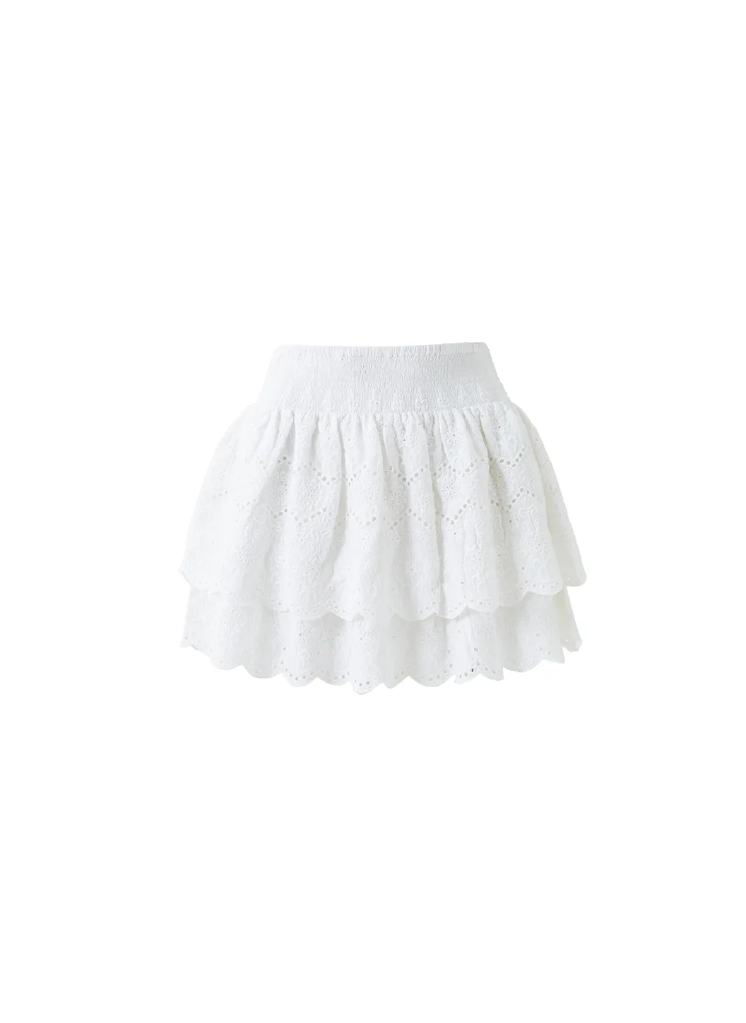 Tam White Skirt sold by Melissa Odabash