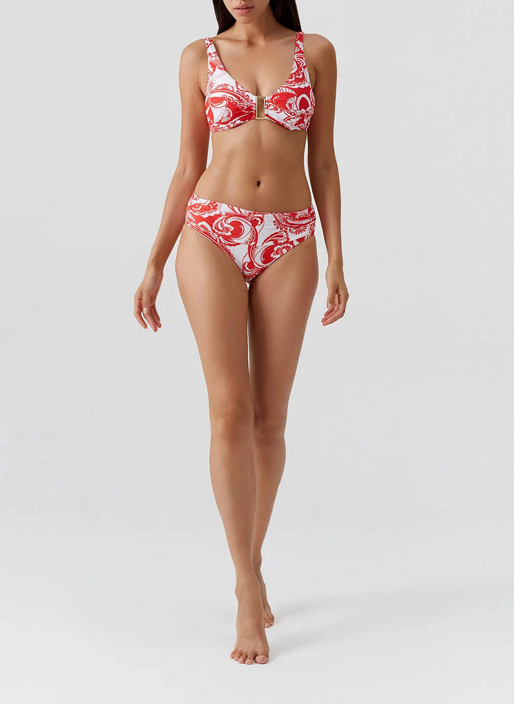 Bel Air Floral Bikini Top sold by Melissa Odabash product image thumbnail 5