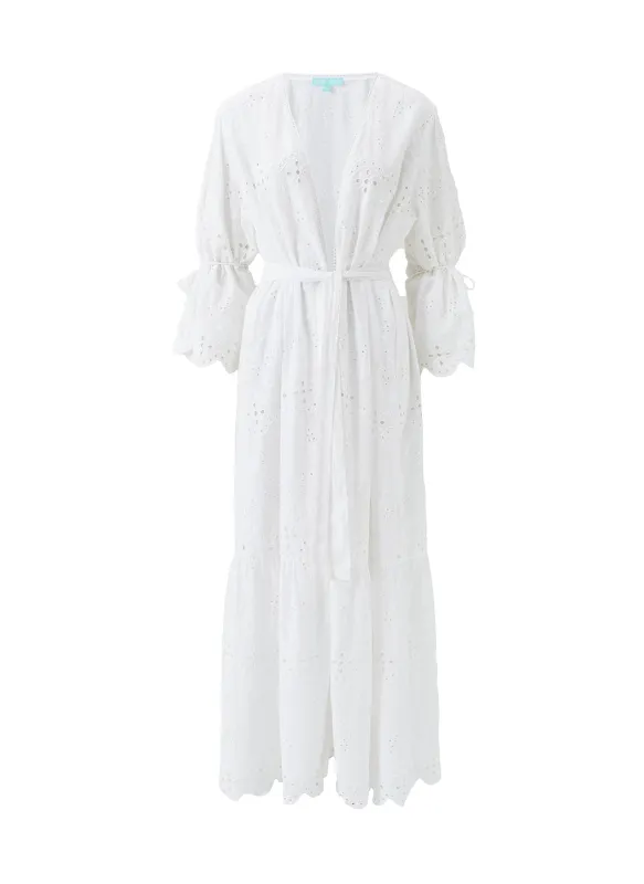 Imogen White Kaftan made by Melissa Odabash