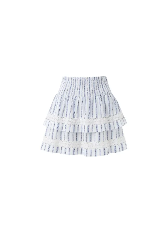 Barbara Stripe Skirt made by Melissa Odabash