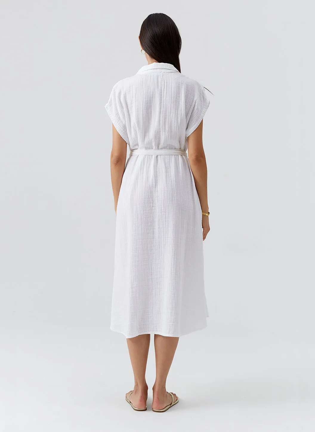 Rory White Dress sold by Melissa Odabash product image thumbnail 4