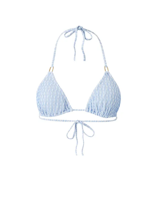 Cancun Ripple Bikini Top made by Melissa Odabash