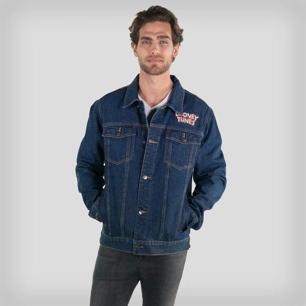 Men's Looney Tunes Denim Trucker Jacket - FINAL SALE sold by Members Only