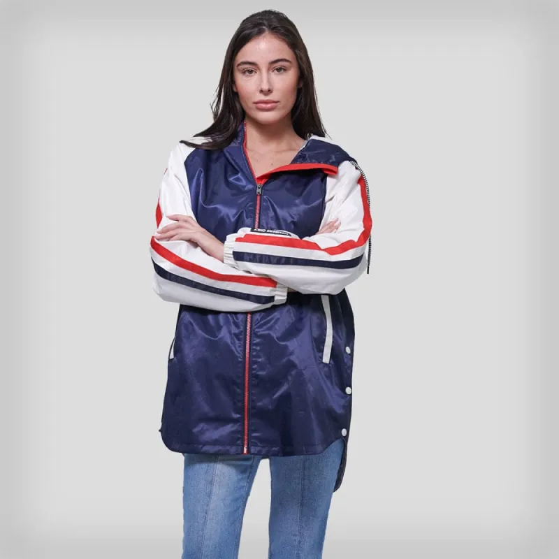 Women's Long Satin Twill Jacket - FINAL SALE sold by Members Only