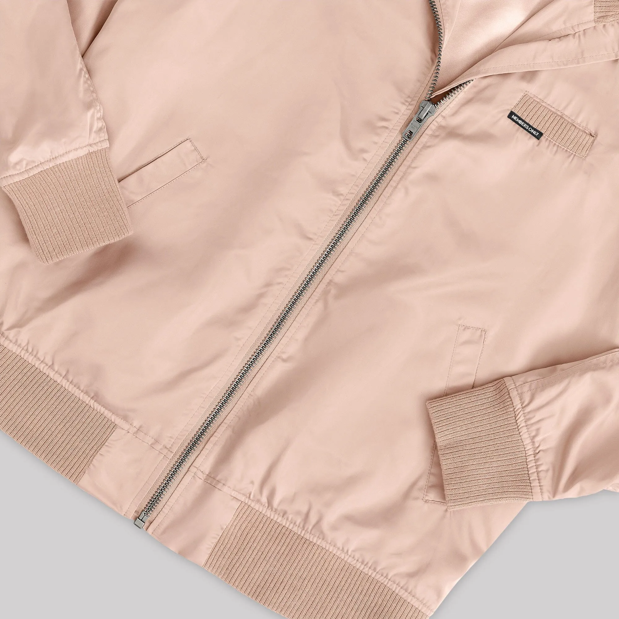 Women's Satin Bomber Jacket sold by Members Only product image thumbnail 5
