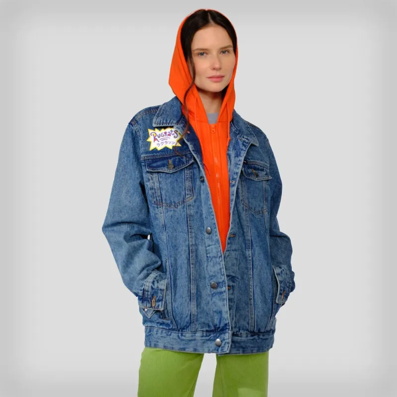 Women's Chucky Hoodie Trucker Oversized Jacket - FINAL SALE sold by Members Only