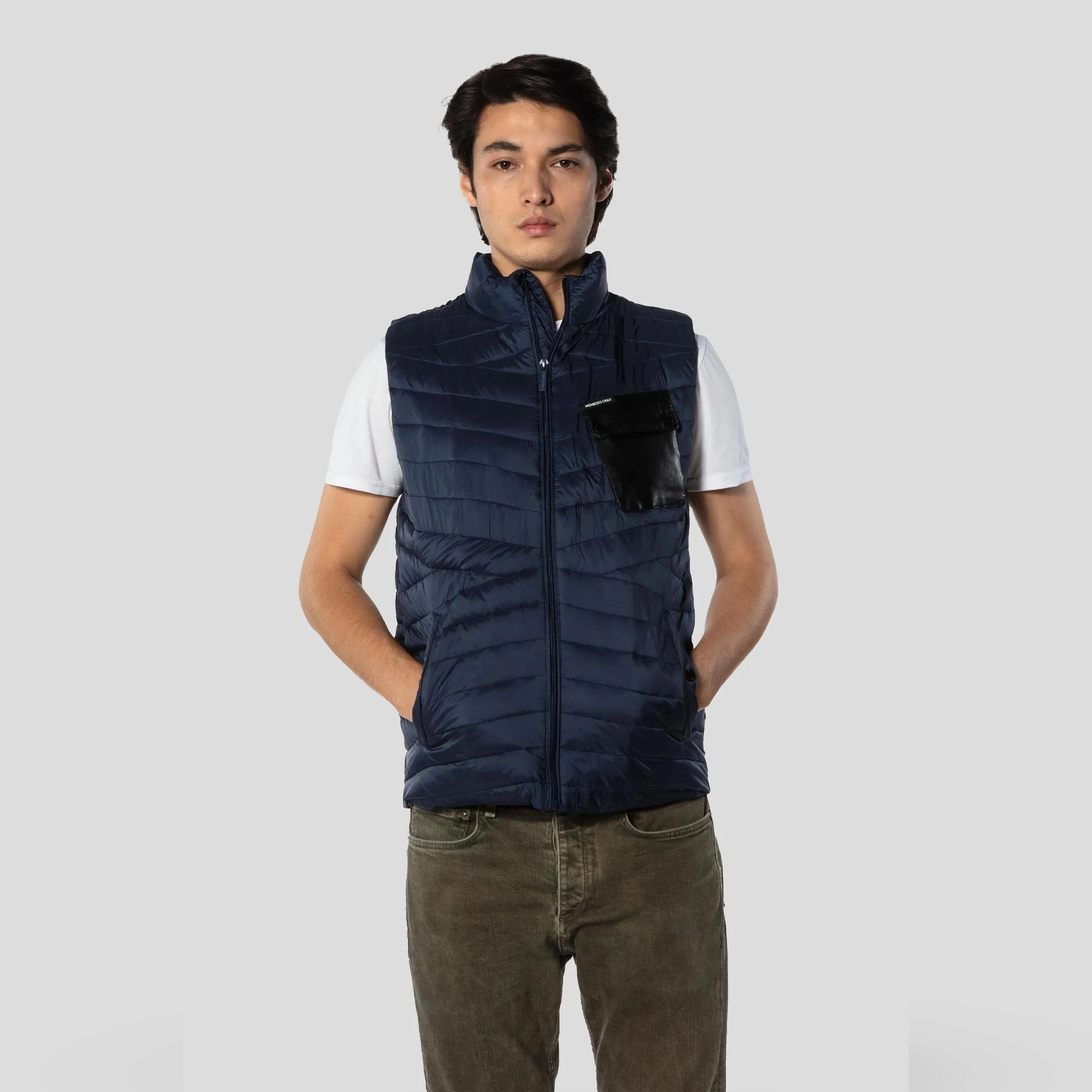 Men's Puffer Vest Jacket - FINAL SALE sold by Members Only product image thumbnail 2