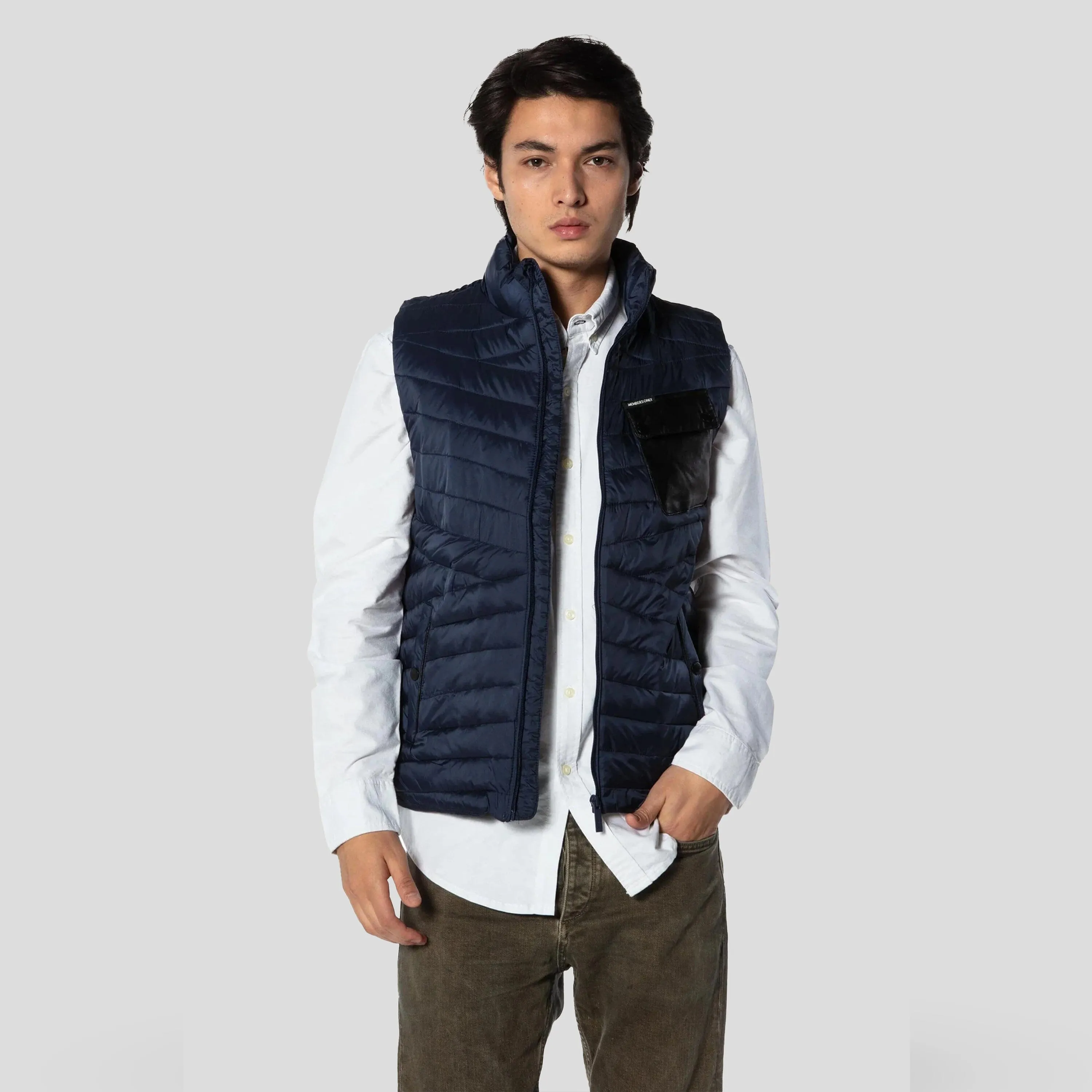 Men's Puffer Vest Jacket - FINAL SALE sold by Members Only product image thumbnail 3