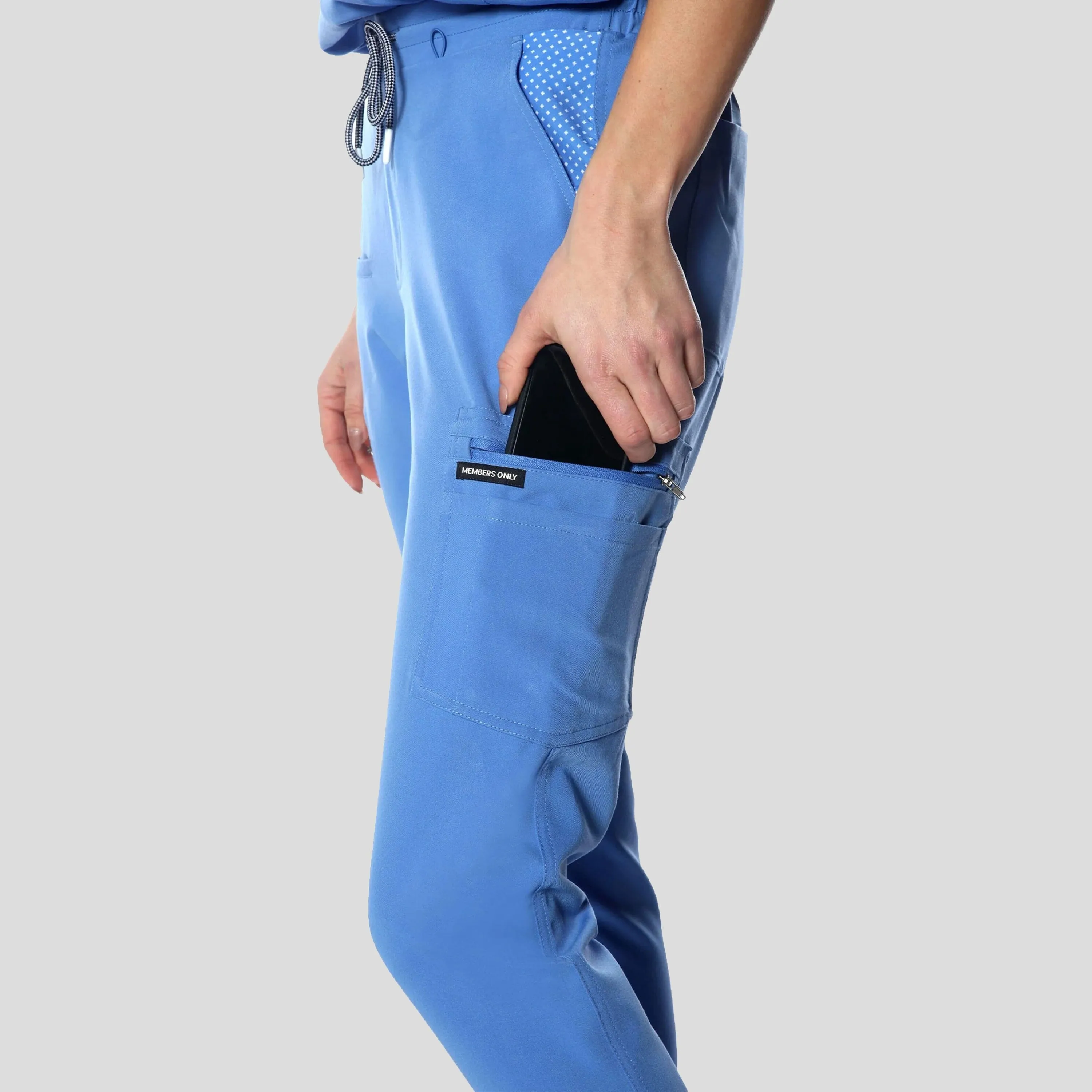 Reus Open Bottom Scrub Pants sold by Members Only product image thumbnail 5