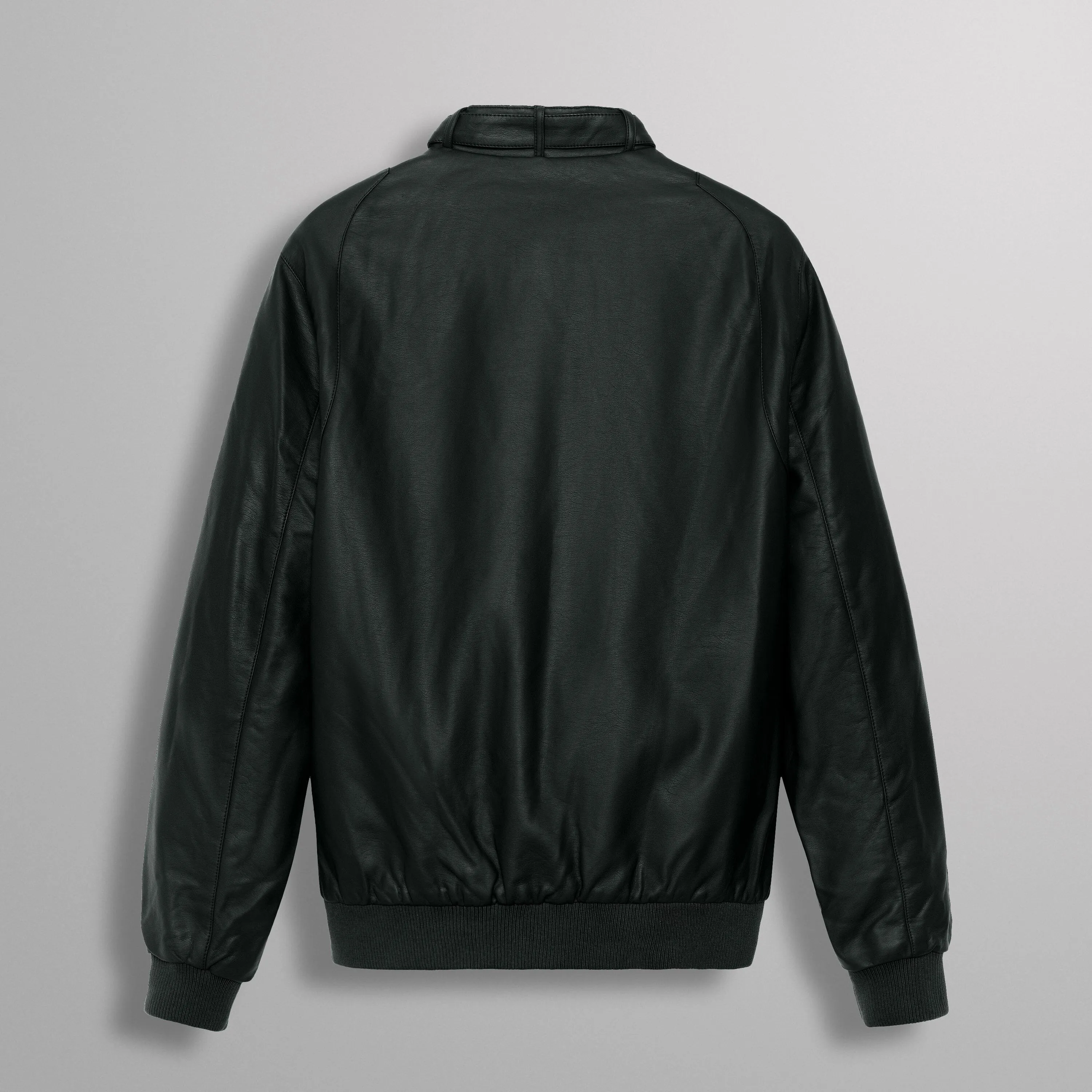 Men's Faux Leather Iconic Racer Jacket sold by Members Only product image thumbnail 3