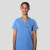 Cordoba 5-Pocket Scrub Top sold by Members Only