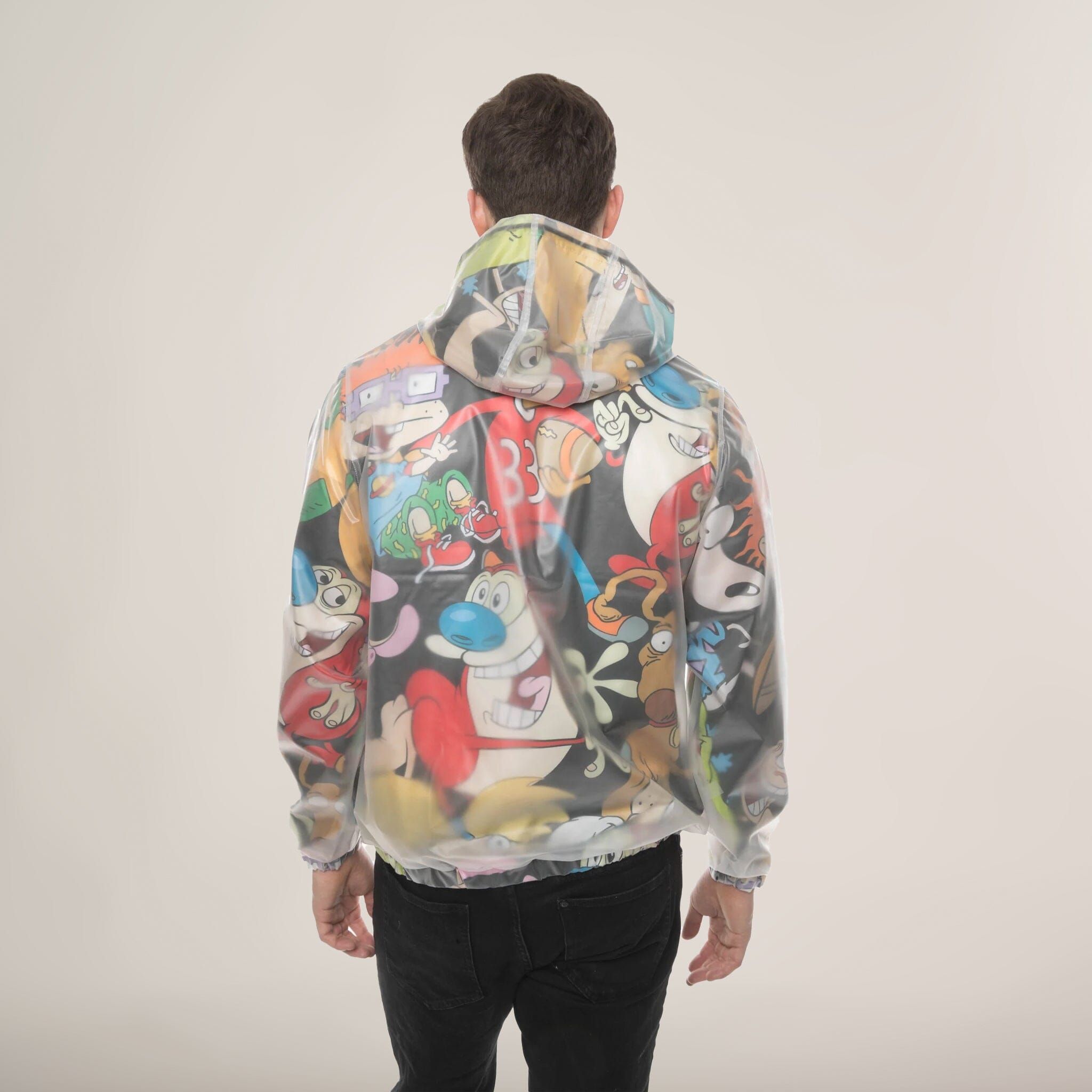 Men's Translucent Nickelodeon Collab Popover Jacket - FINAL SALE sold by Members Only product image thumbnail 9