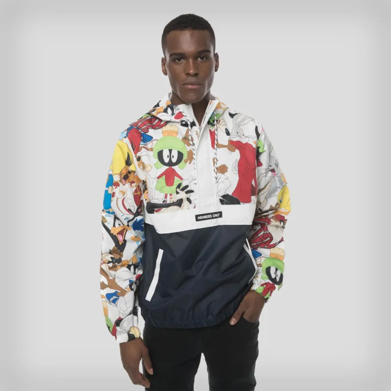 Men's Looney Tunes Popover Jacket - FINAL SALE sold by Members Only