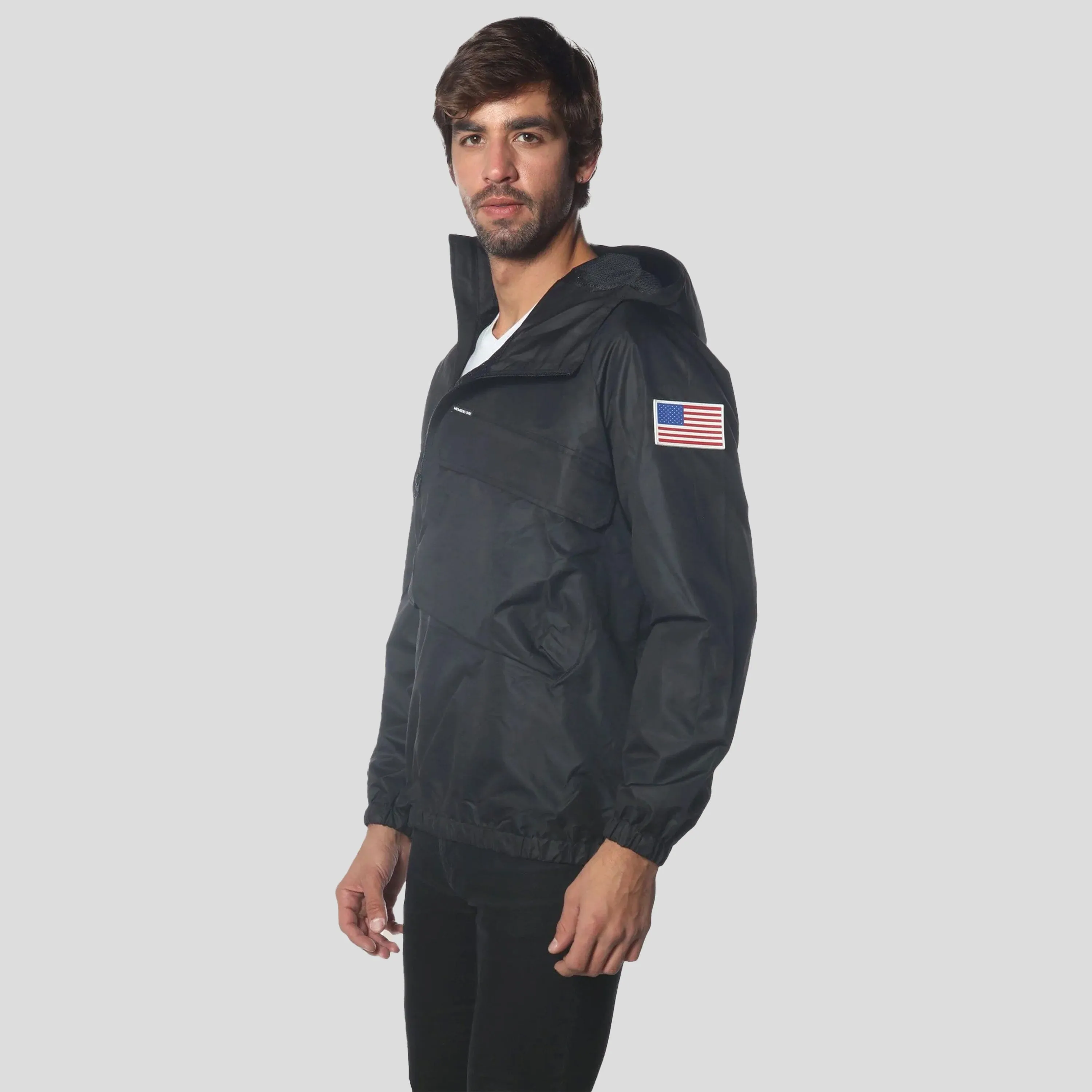Men's Asymmetrical Windbreaker Jacket - FINAL SALE sold by Members Only product image thumbnail 3