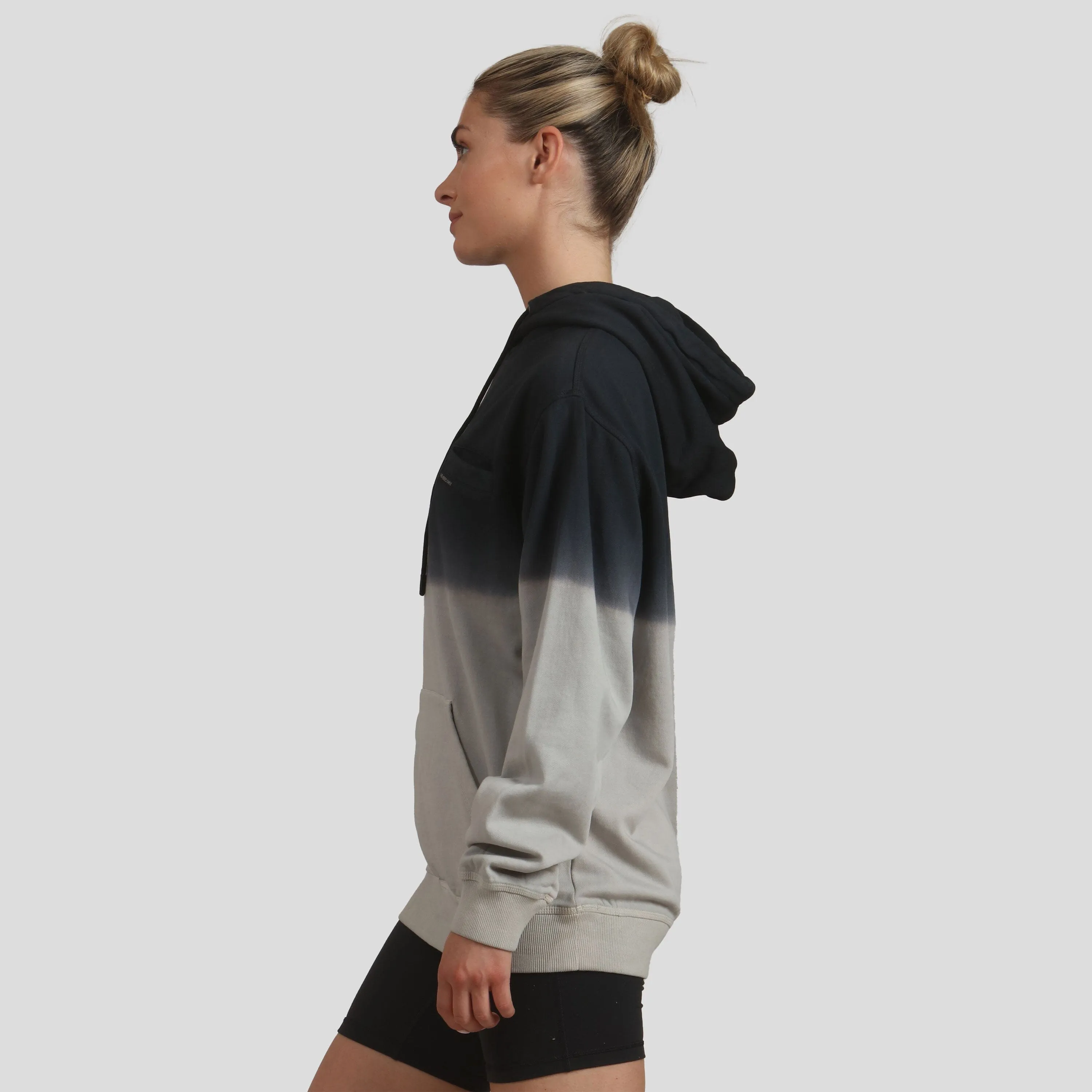 Women's Emerson Ombre Oversized Hooded Sweatshirt sold by Members Only product image thumbnail 4