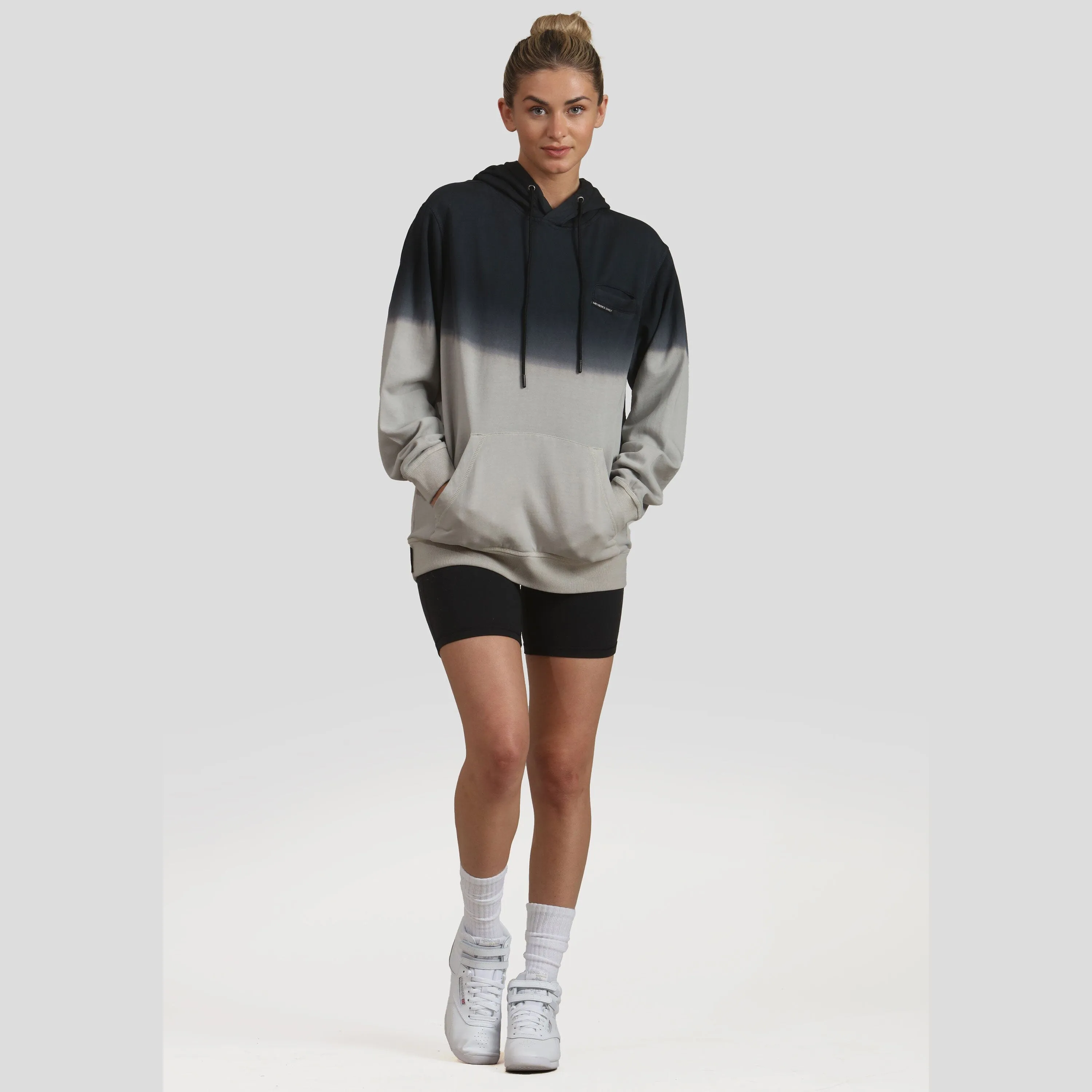 Women's Emerson Ombre Oversized Hooded Sweatshirt sold by Members Only product image thumbnail 2