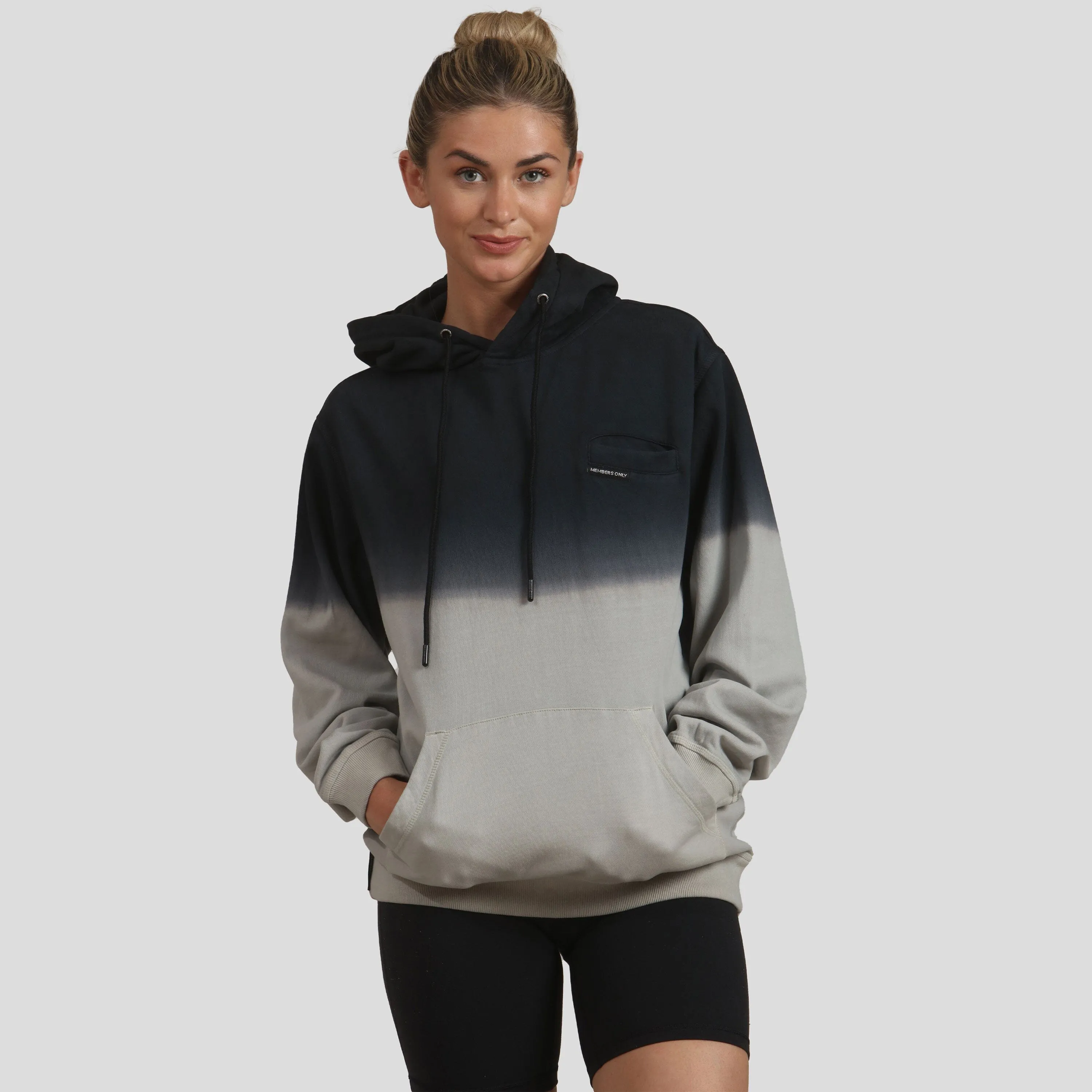 Women's Emerson Ombre Oversized Hooded Sweatshirt sold by Members Only