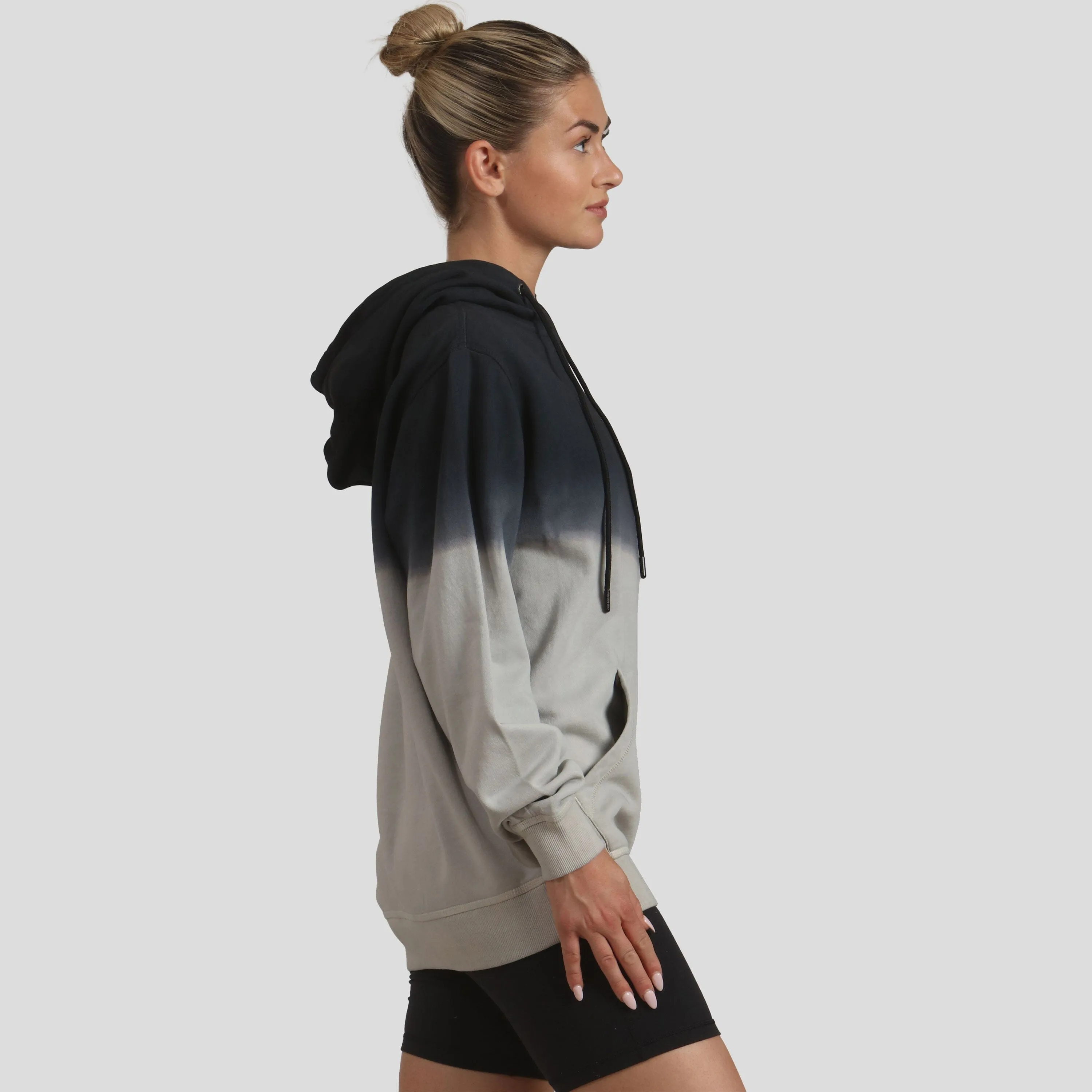 Women's Emerson Ombre Oversized Hooded Sweatshirt sold by Members Only product image thumbnail 3