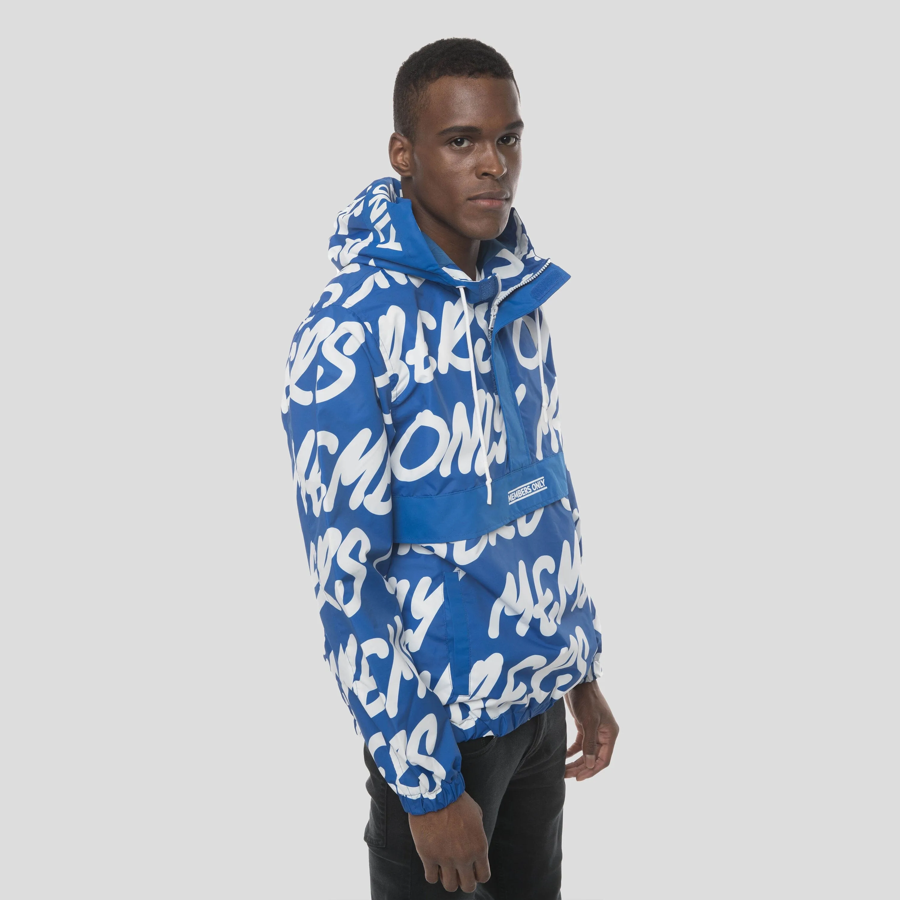 Men's Looney Tunes Print Popover Jacket - FINAL SALE sold by Members Only product image thumbnail 3