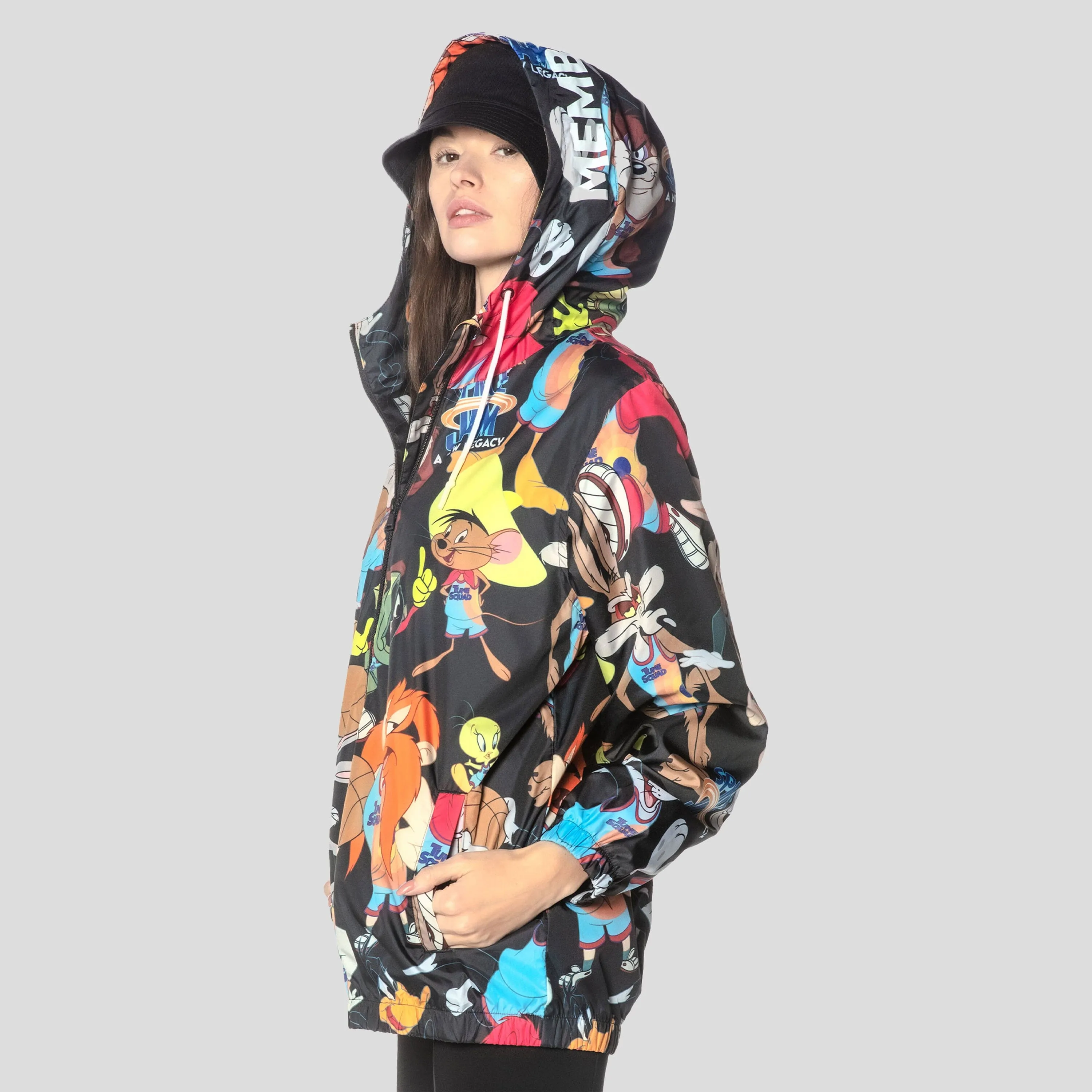 Women's Mash Print Windbreaker Jacket - FINAL SALE sold by Members Only product image thumbnail 4