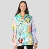 Women's Looney Tunes Colorblock Windbreaker Jacket - FINAL SALE sold by Members Only