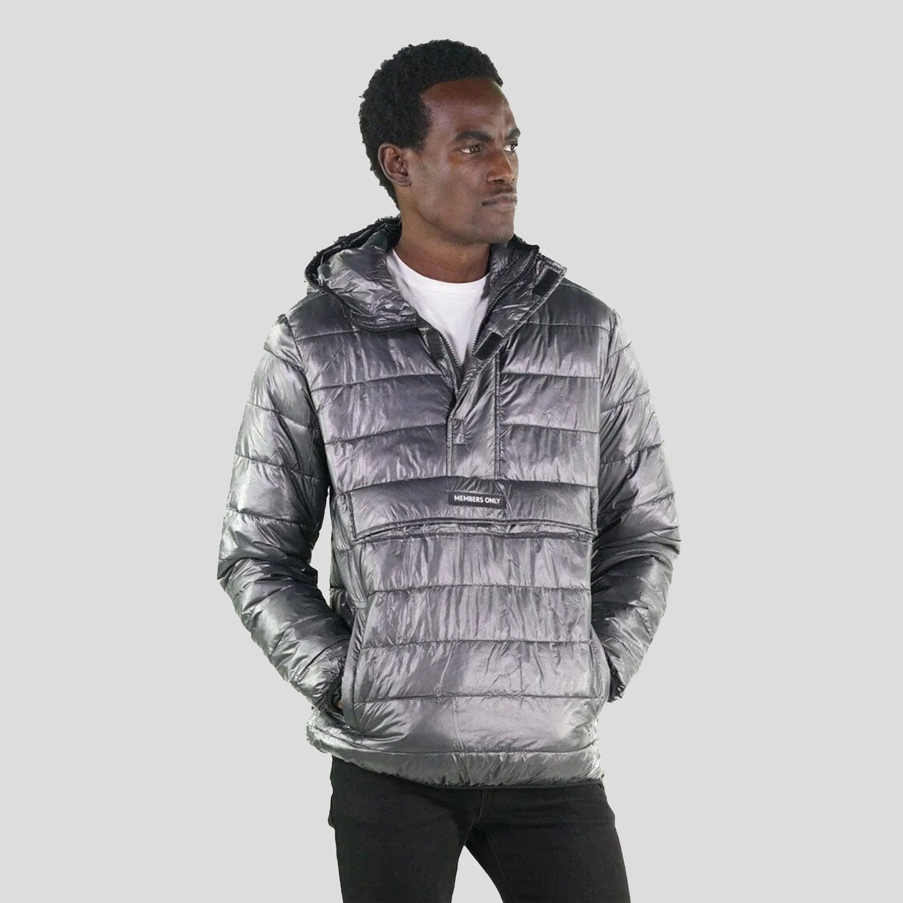 Men's Popover Puffer Jacket - FINAL SALE sold by Members Only product image thumbnail 2