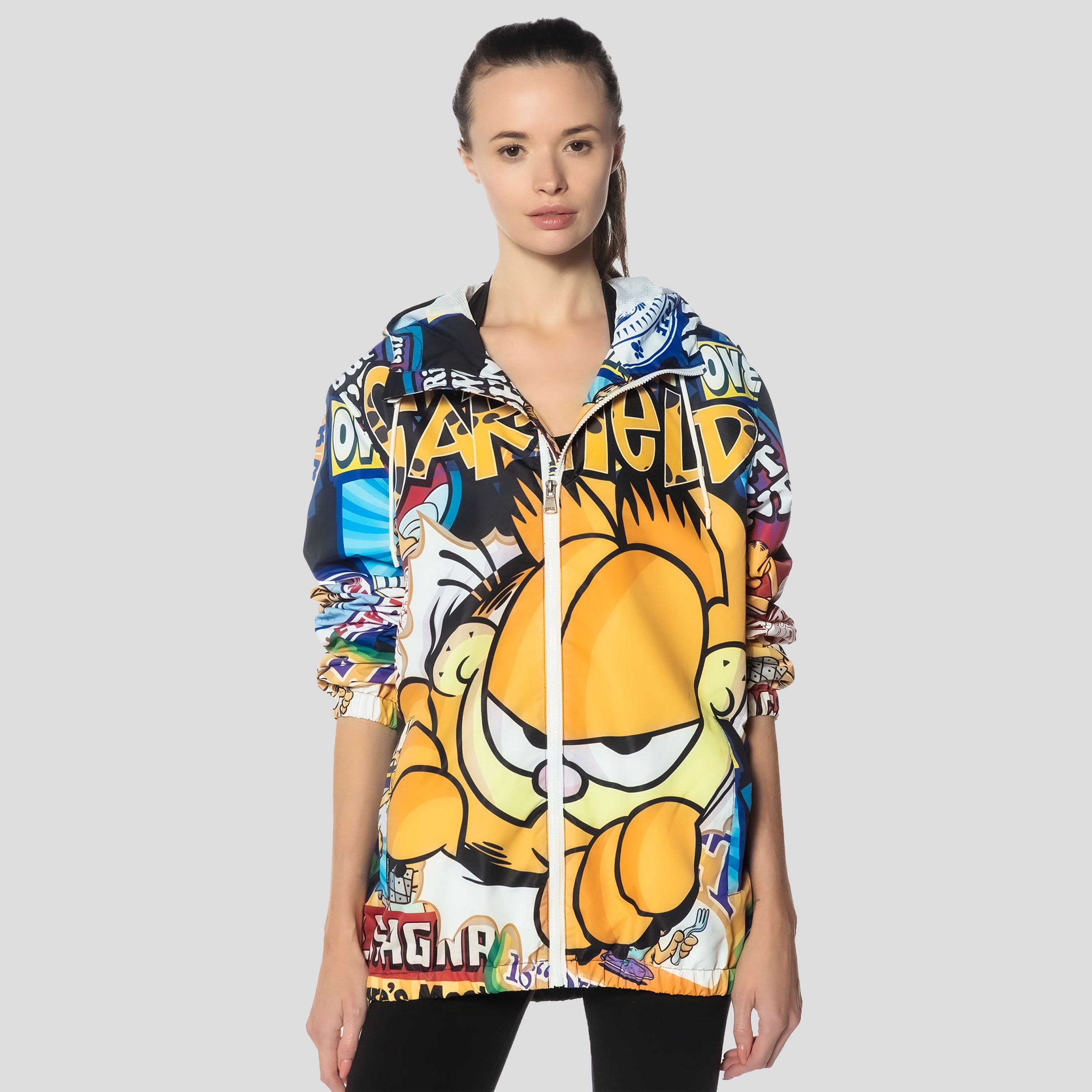 Women's Garfield Windbreaker Oversized Jacket - FINAL SALE sold by Members Only product image thumbnail 5