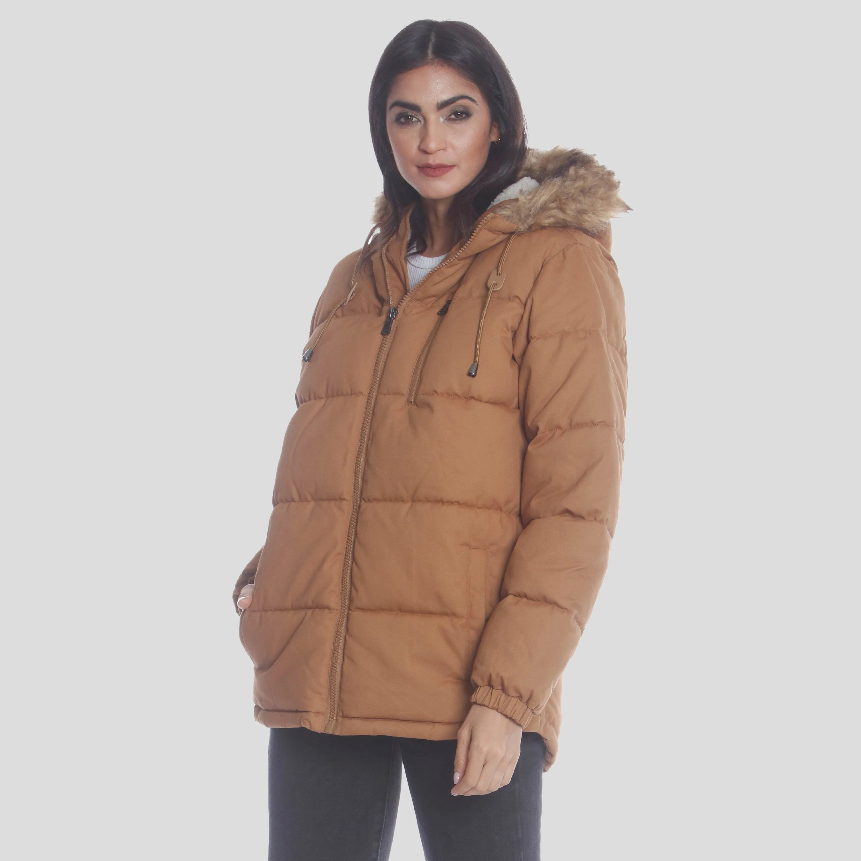 Women's Cotton Puffer Oversized Jacket - FINAL SALE sold by Members Only product image thumbnail 2