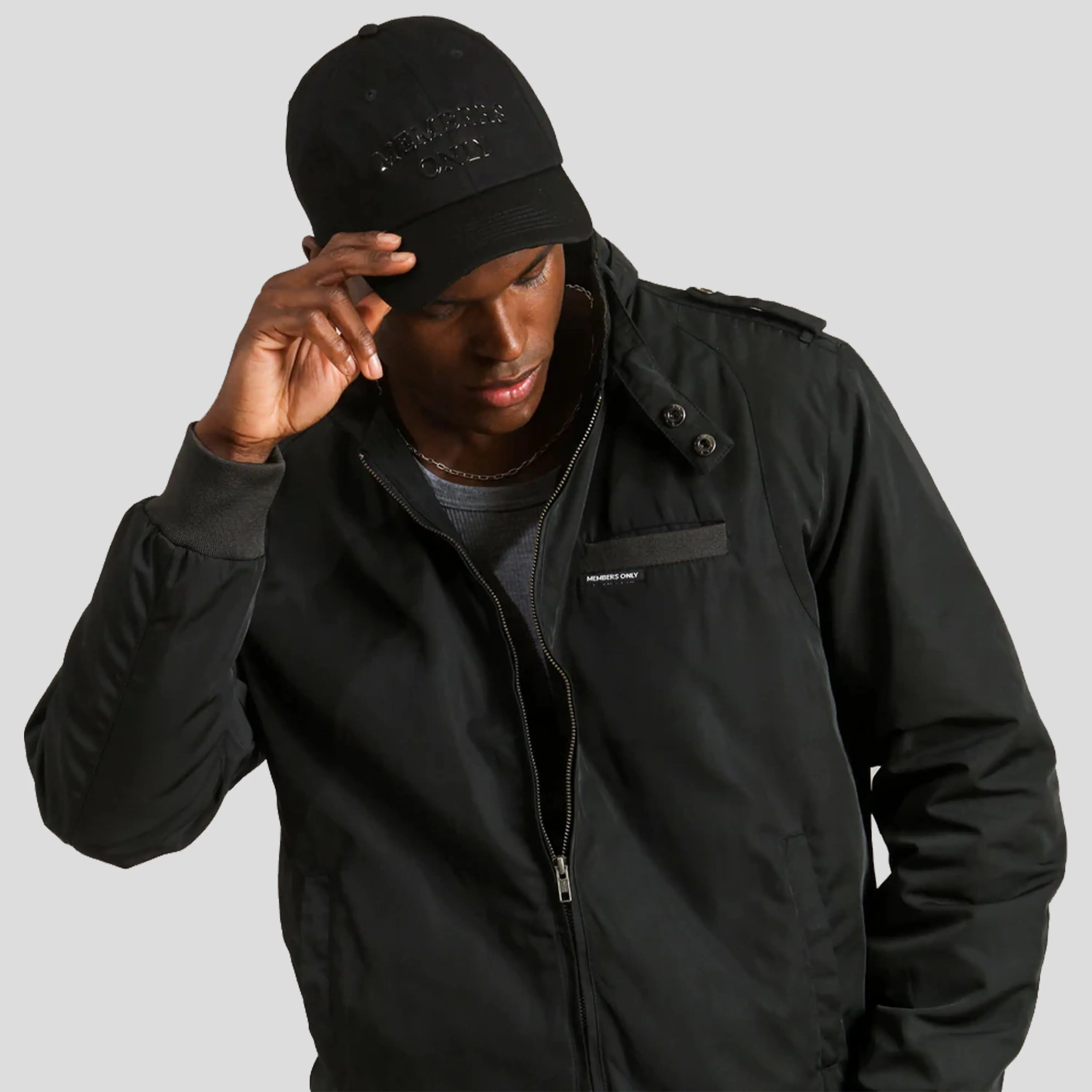 Washed Baseball Cap sold by Members Only product image thumbnail 3
