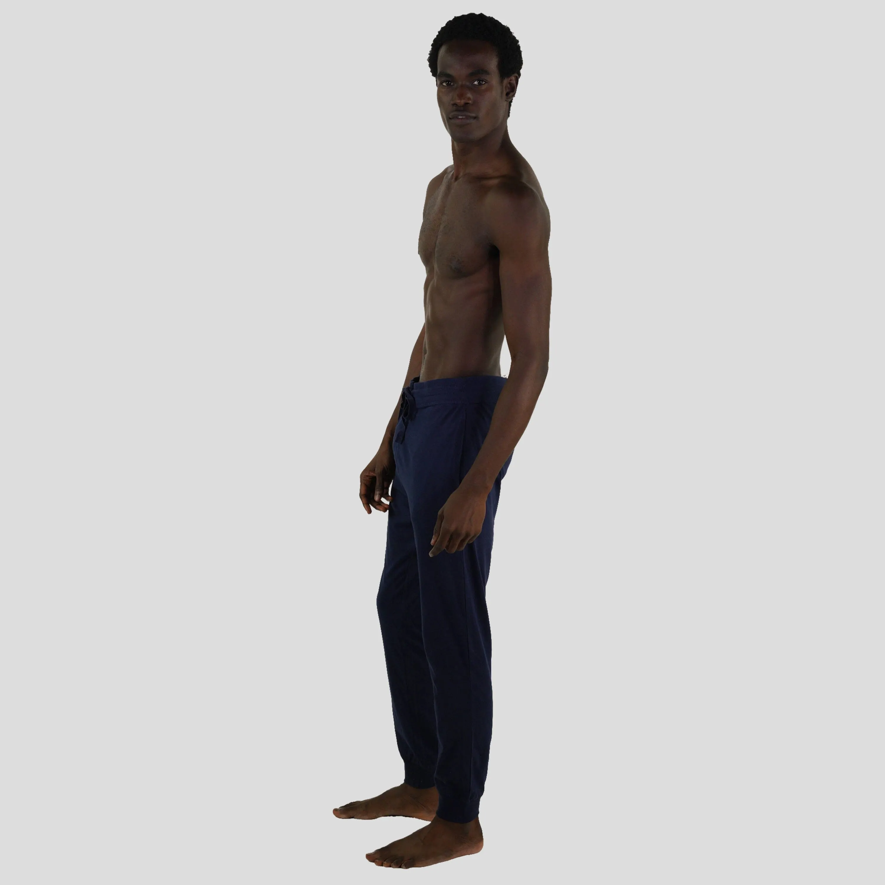 Men’s Jersey Jogger Lounge Pants - Navy sold by Members Only product image thumbnail 2
