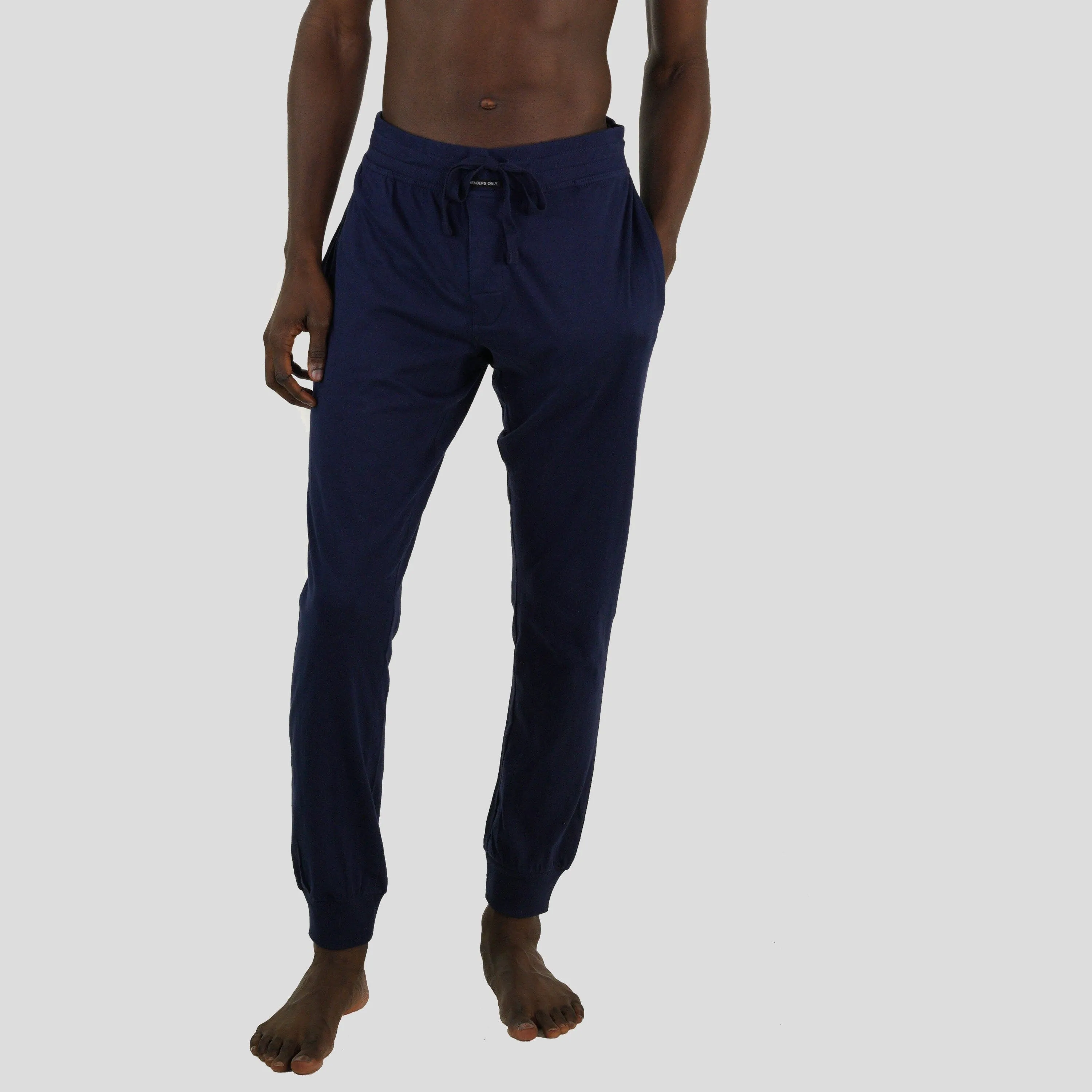 Men’s Jersey Jogger Lounge Pants - Navy sold by Members Only