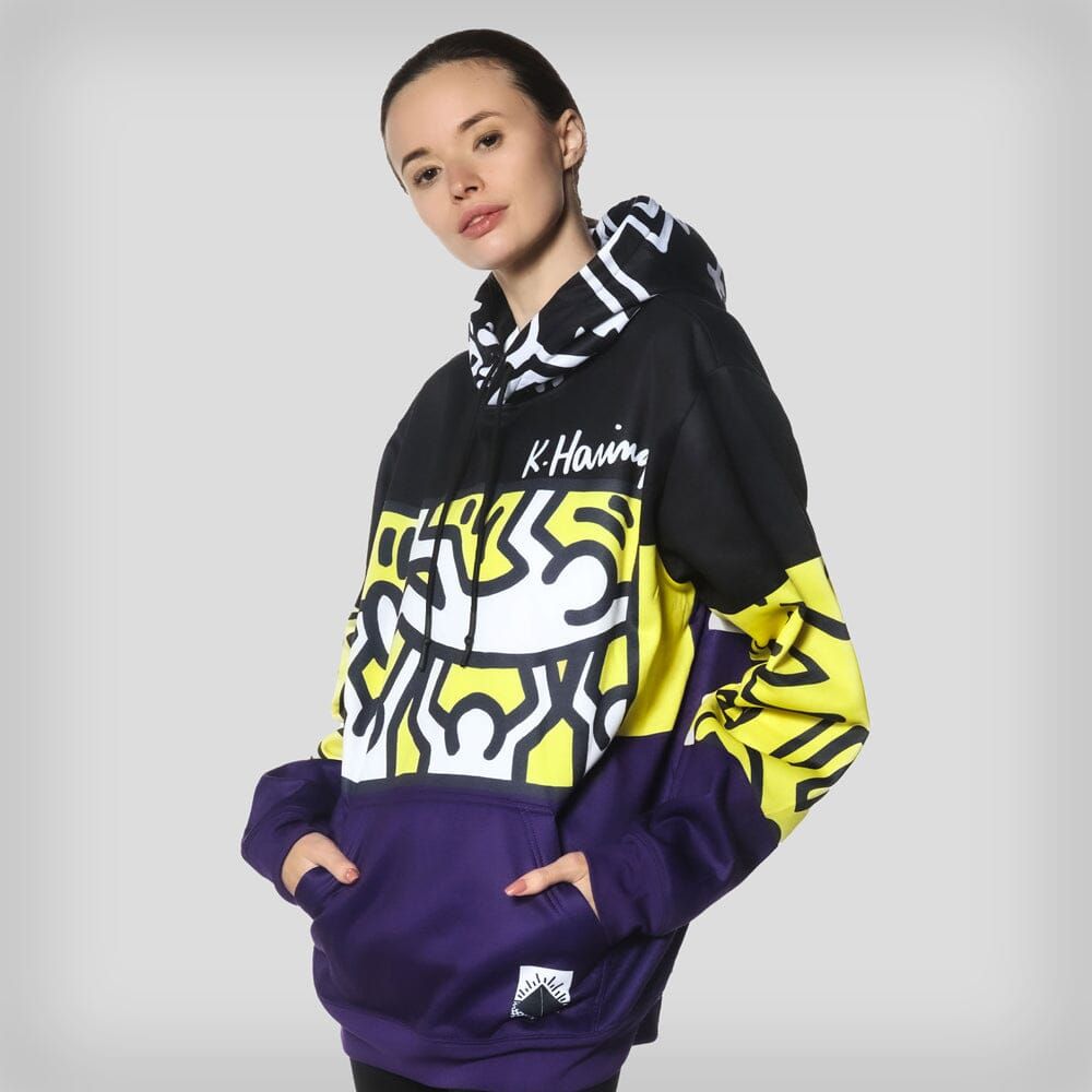 Women's Keith Haring X Members Only Hoodie Oversized Jacket - FINAL SALE sold by Members Only