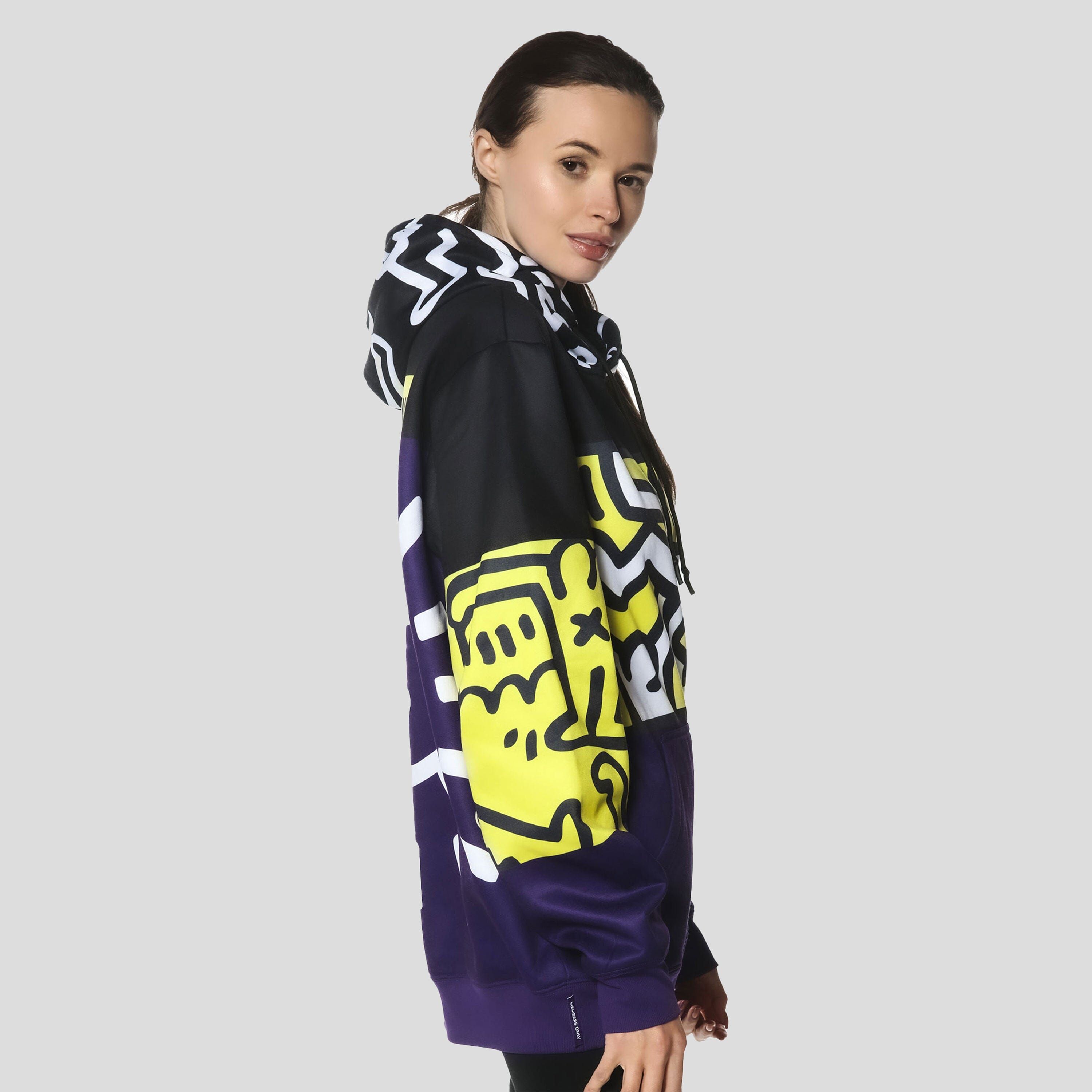 Women's Keith Haring X Members Only Hoodie Oversized Jacket - FINAL SALE sold by Members Only product image thumbnail 5