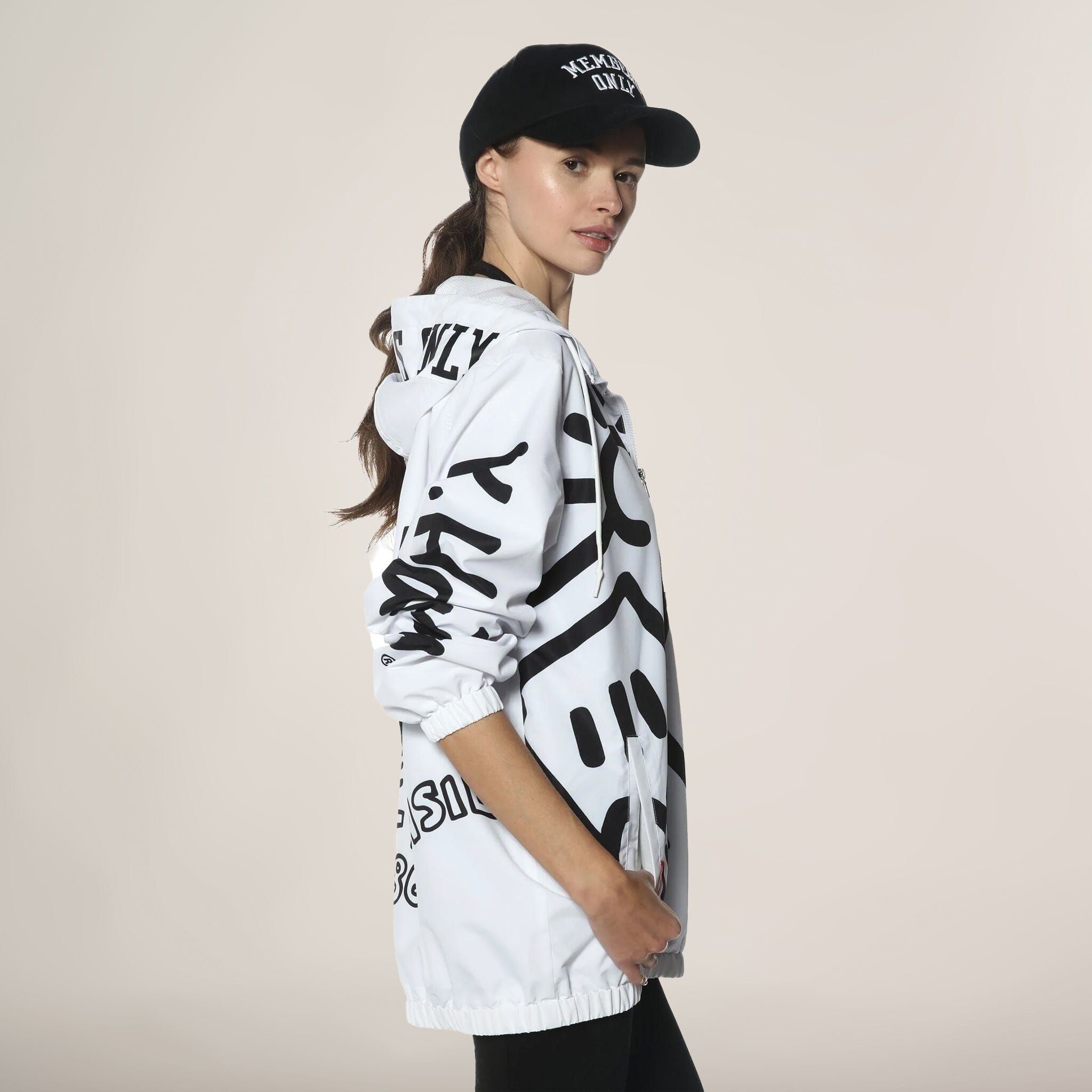 Women's Keith Haring X Members Only Windbreaker Oversized Jacket - FINAL SALE sold by Members Only product image thumbnail 2